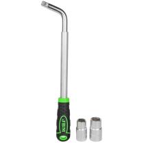 JBM 51416 - LLAVE EXTENSIBLE RUEDA CON VASOS REVERSIBLES 330-490MM