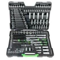 JBM 54034 - MALETIN HERRAMIENTAS 216 PIEZAS CON VASOS HEXAGONALES CINCAD